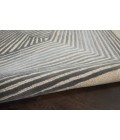 Nourison Symmetry Area Rug SMM06-Ivory/Grey