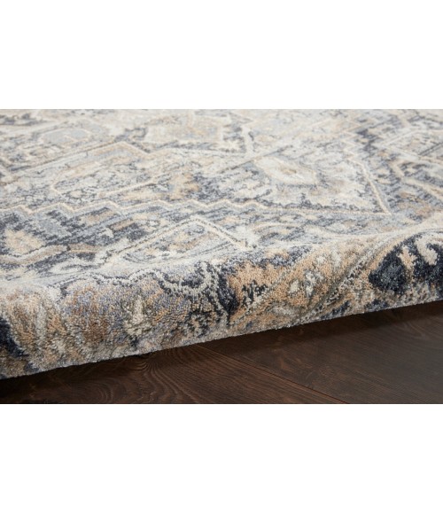 Nourison MOROCCAN CELEBRATION Area Rug kathy ireland Home Moroccan Celebration Area Rug KI381-Navy