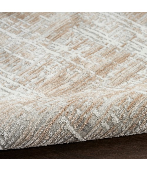 Nourison Home Texture Beige Grey HMT03 8 ft. X 10 ft. Rect. Rug