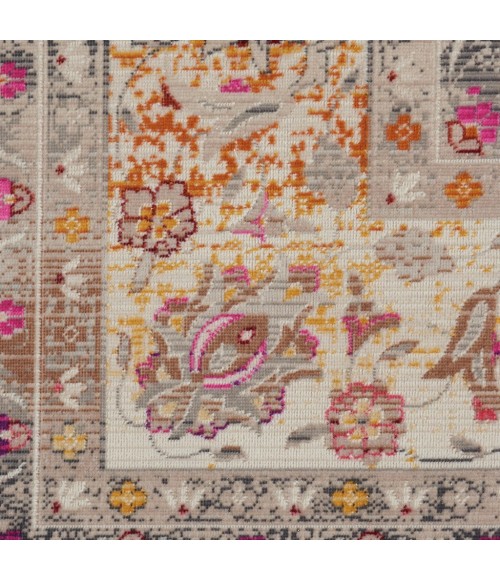 Nourison Vintage Kashan Area Rug VKA01-Grey