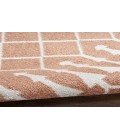 Nourison Astra Machine Washable Copper ASW10 6 ft. 7 in. X 9 ft. Rectangle Rug