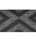 Nourison Versatile Charcoal Black NRV01 2 ft. X 6 ft. Rectangle Rug