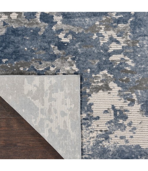 Nourison RUSTIC TEXTURES Area Rug Nourison Rustic Textures Area Rug RUS08-Grey/Blue