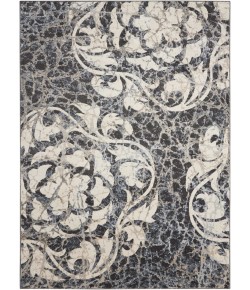 Nourison Maxell - Mae10 Ivory Charcoal Area Rug 7 ft. 10 X 10 ft. 6 Rectangle