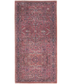 Nicole Curtis Nicolecurtis Series1 - Sr102 Brick Area Rug 2 ft. X 3 ft. 9 in. Rectangle