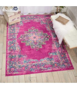 Nourison Passion - Psn03 Fuchsia Area Rug 6 ft. 7 X 9 ft. 6 Rectangle