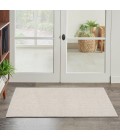 Nourison Natural Texture Ivory Beige NTX01 2 ft. X 4 ft. Rect. Rug