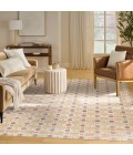 Nourison Nordic Rust Multicolor NRC14 8 ft. X 10 ft. Rect. Rug