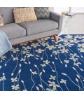 Nourison TRANQUIL Area Rug Nourison Tranquil Area Rug TRA04-Navy