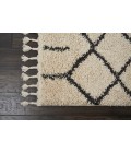 Nourison Moroccan Shag Area Rug MRS01-Cream