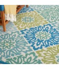 Nourison SUN N' SHADE Area Rug Waverly Sun N' Shade Area Rug SND23-Marine