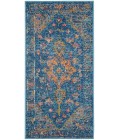 Nourison Tranquil Area Rug TRA06 Navy Blue 2' x 4'