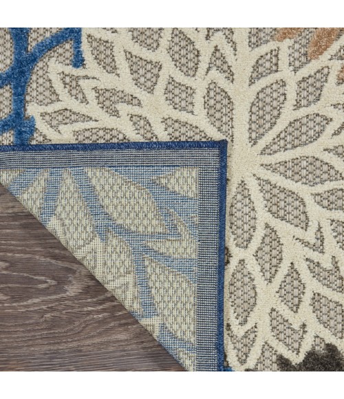 Nourison Aloha Runner Area Rug ALH05-Blue/Multicolor