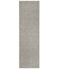 Nourison Natural Texture Ivory Grey NTX01 8 ft. Rect. Rug