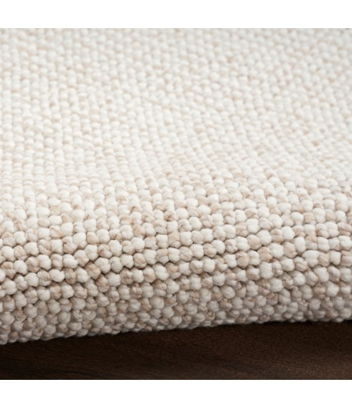 Nourison Textured Home Ivory Beige TXH01 7 ft. 10 in. X 9 ft. 10 in. Rect. Rug
