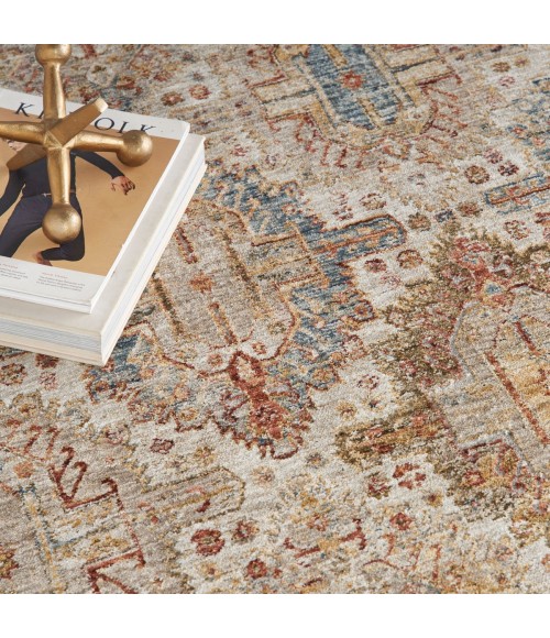 Nourison Sahar Ivory Multicolor SHR01 5 ft. X 8 ft. Rect. Rug