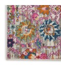 Nourison Passion Area Rug PSN01 Silver 2'2" x 10'