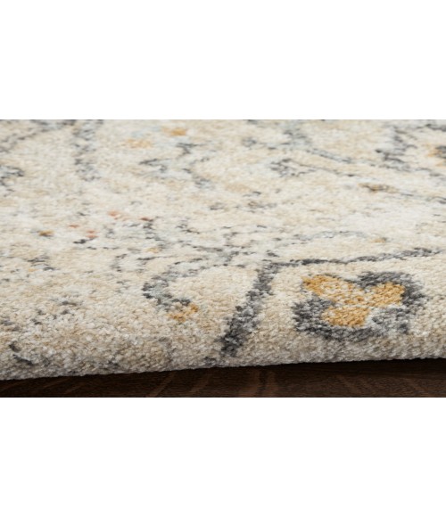 Nourison Oushak Home Cream OUS01 5 ft. 5 in. X 7 ft. 3 in. Rectangle Rug