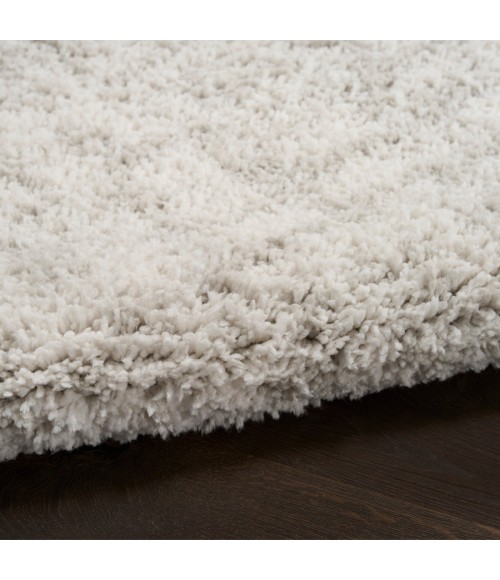 Nourison Home Modern Shag Ivory Grey MMD06 5 ft. 3 in. X 7 ft. Rectangle Rug