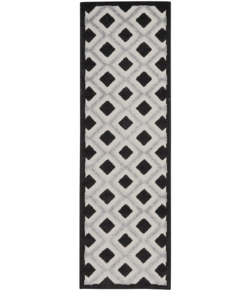 Nourison Aloha Area Rug ALH26-Black White