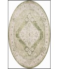 Nourison Astra Machine Washable Ivory Green ASW11 7 ft. 10 in. Round Rug