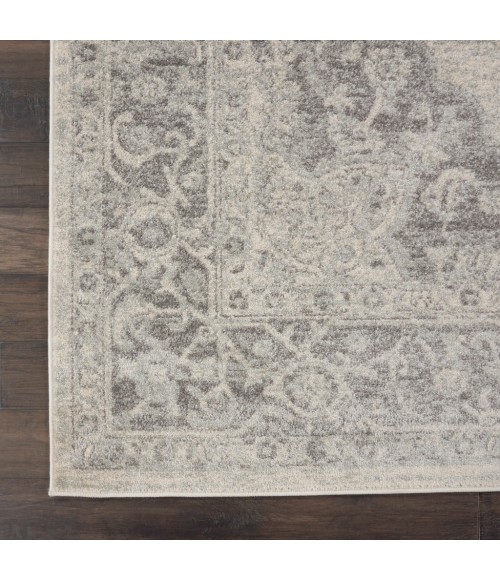 Nourison TRANQUIL Area Rug Nourison Tranquil Area Rug TRA05-Ivory/Grey
