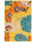 Nourison Allur Area Rug ALR06-Yellow Multicolor