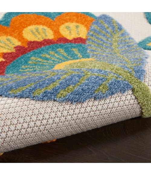 Aloha Area Rug Nourison Aloha Area Rug ALH25 Multicolor 12' x 15'