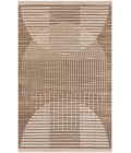 Nourison Astra Machine Washable Latte ASW03 4 ft. X 6 ft. Rectangle Rug