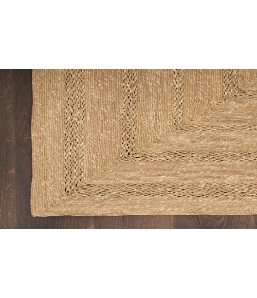 Nourison Natural Seagrass Natural NSG01 6 ft. X 9 ft. Rectangle Rug