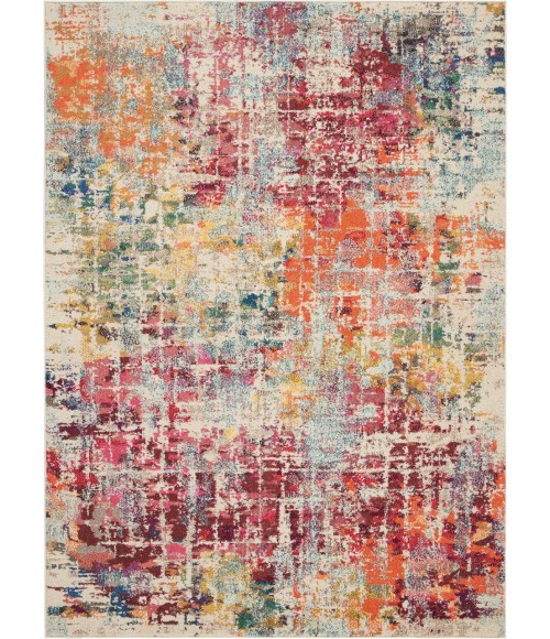 Nourison Celestial Area Rug CES13-Pink/Multicolor