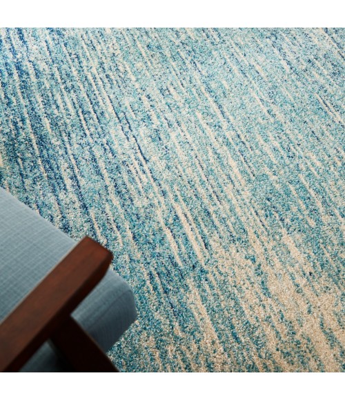 Nourison Passion Area Rug PSN09-Navy/Light Blue