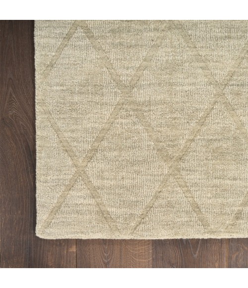 Nourison Wool Haven Sage WOH01 2 ft. X 6 ft. Rect. Rug