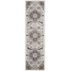 Nourison Elation - Etn09 Ivory Grey Area Rug 2 ft. 3 X 7 ft. 6 Rectangle
