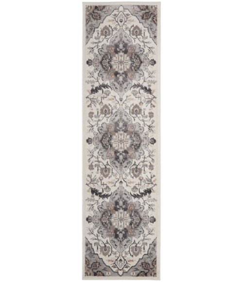 Nourison Elation Area Rug ETN09-Ivory Grey