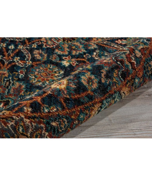 Nourison 2020 Round Area Rug NR201-Navy