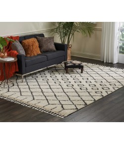 Nourison Moroccan Shag - Mrs01 Cream Area Rug 7 ft. 10 X 10 ft. 6 Rectangle