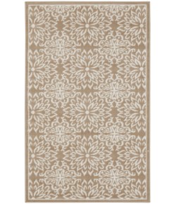 Nourison Jubilant Taupe JUB06 3 ft. X 5 ft. Rectangle Rug