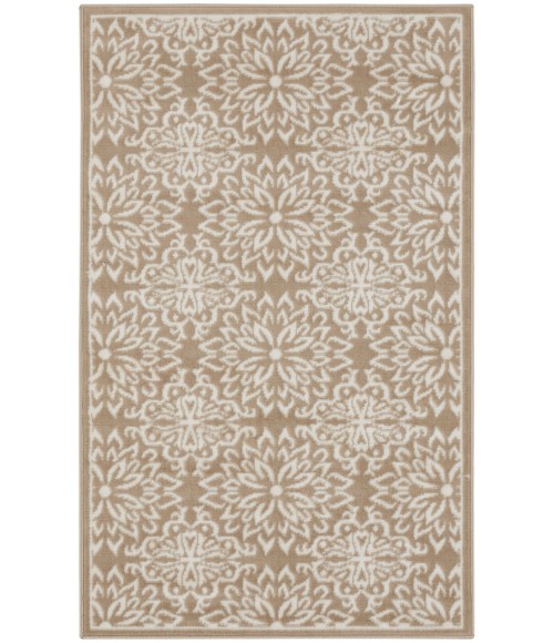 Nourison Jubilant Taupe JUB06 3 ft. X 5 ft. Rectangle Rug