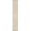 Nourison Essentials - Nre01 Ivory Beige Area Rug 2 ft. 2 in. X 14 ft. Runner