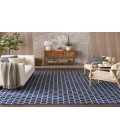 Nourison Reversible Indoor Outdoor Navy RVB01 8 ft. X 10 ft. Rectangle Rug