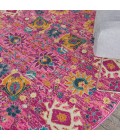 Nourison Passion Area Rug PSN01 Fuchsia 4' Round