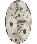Nourison Aloha Beige ALH33 5 ft. 3 in. Round Rug