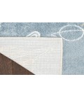 Nourison Astra Machine Washable Blue Multicolor ASW18 6 ft. 7 in. X 9 ft. Rectangle Rug