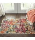 Nourison Celestial Area Rug CES13-Pink/Multicolor