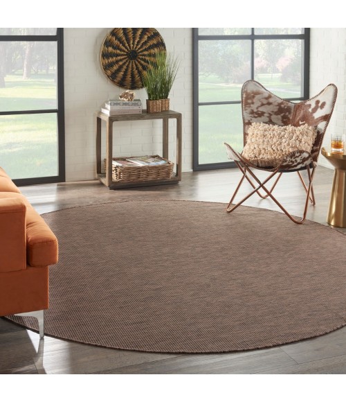 Nourison Positano Round Area Rug POS01-Natural