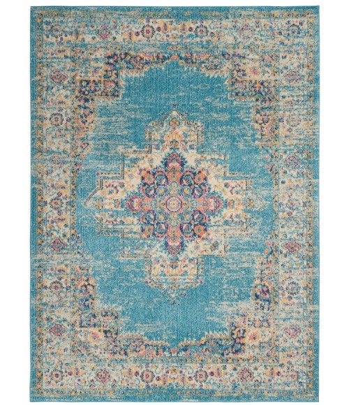Nourison Passion Area Rug PSN03-Light Blue