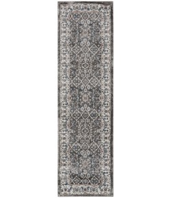 Nourison Ki100 American Manor - Amr01 Grey Ivory Area Rug 2 ft. 2 in. X 7 ft. 6 in. Runner