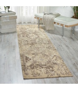 Nourison Silk Elements - Ske19 Mushroom Area Rug 2 ft. 5 X 10 ft. Rectangle Nourison Silk Elements - Ske19 Mushroom Area Rug 2 ft. 5 X 10 ft. Rectangle
