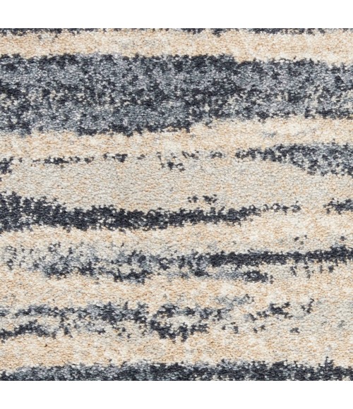 kathy ireland Home Moroccan Celebration Area Rug KI387-Blue/Beige